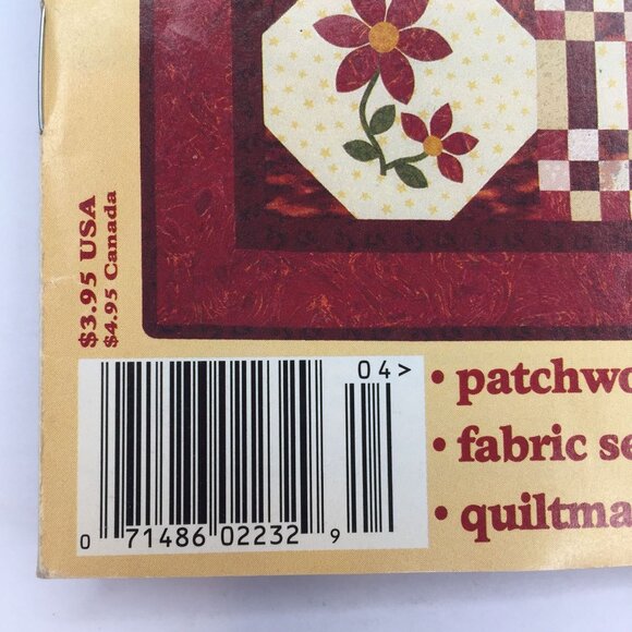 Vintage Quiltmaker Magazine No 36 March/April 1994 Quilt Patterns Designs Ideas - Picture 10 of 10